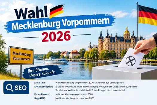 Wahl Mecklenburg-Vorpommern 2026 – Landtagswahl und Wahlurne