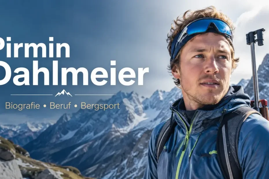 Pirmin Dahlmeier biography, career and mountain sports